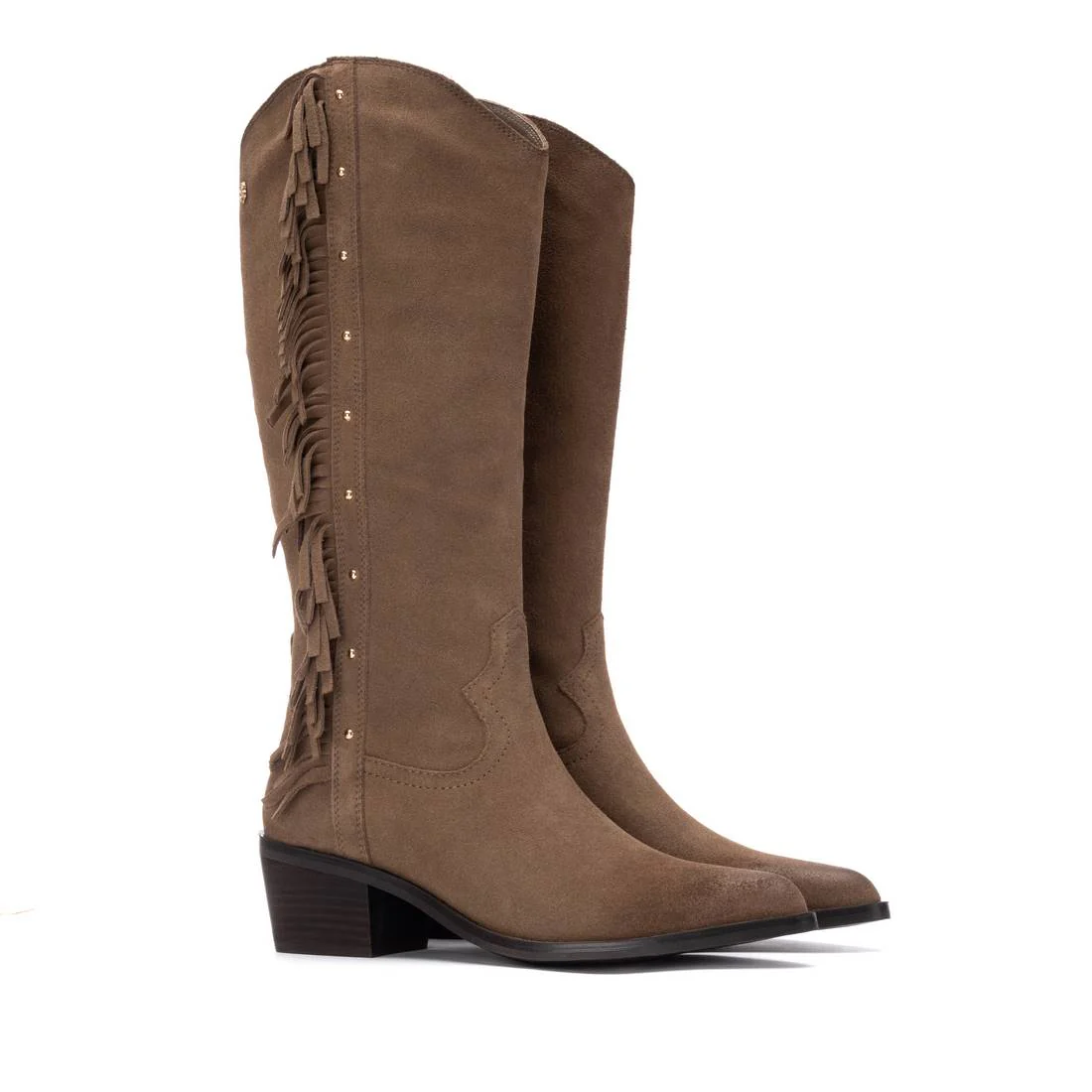 Bota de mujer con tacón Carmela 16266402 - Image 4