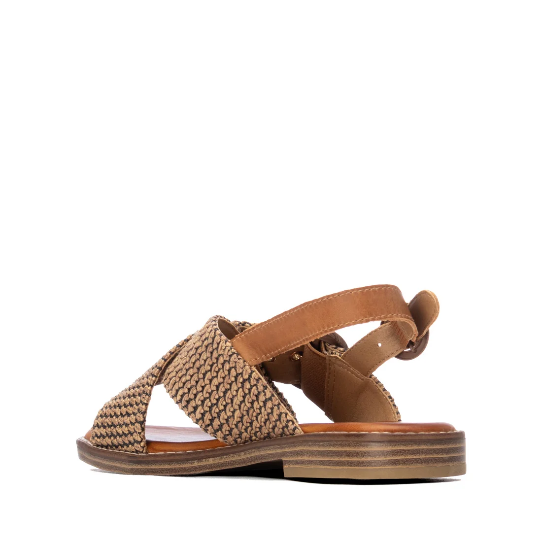 Sandalia de mujer plano Carmela 16316003 - Image 3