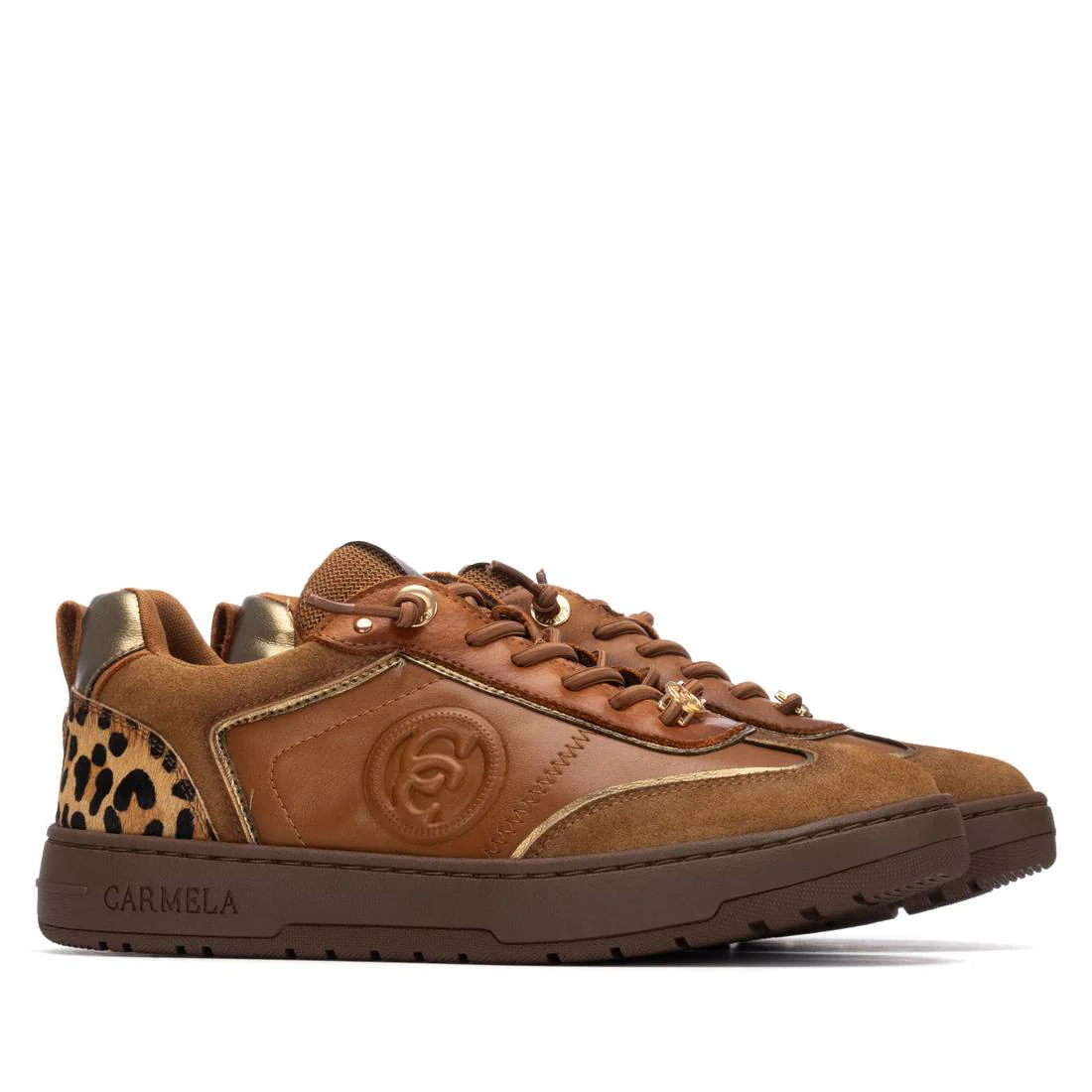 Zapatilla de mujer plano Carmela 16250403 - Image 4